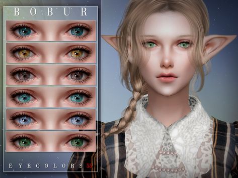 Ts4 Cc Eye Colors, Sims 4 Supernatural Eyes Cc, Ts4 Eye Slider, Eye Color Sims 4, Ts4 Eye Color, Ts4 Makeup, Club Makeup, Sims 5, Mod Hair