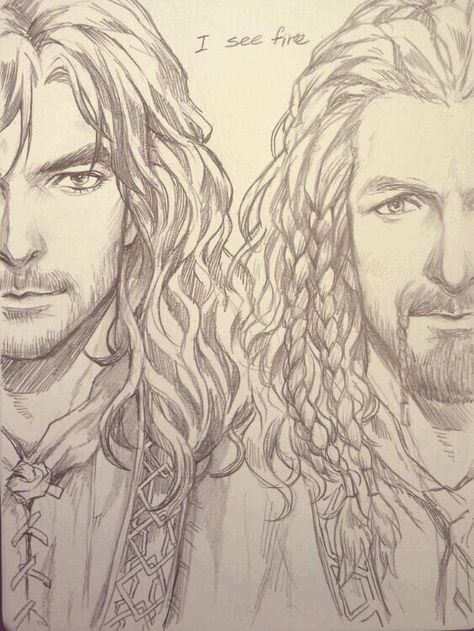 AND THERE GOES MY HEART RIGHT DOWN THERE CRASHING AND BREAKING ON THE FLOOR Fili Fanart, Kili And Fili, Hobbit Fanart, Tolkien Hobbit, Hobbit Art, Fili And Kili, The Hobbit Movies, Tolkien Art, Lotr Art