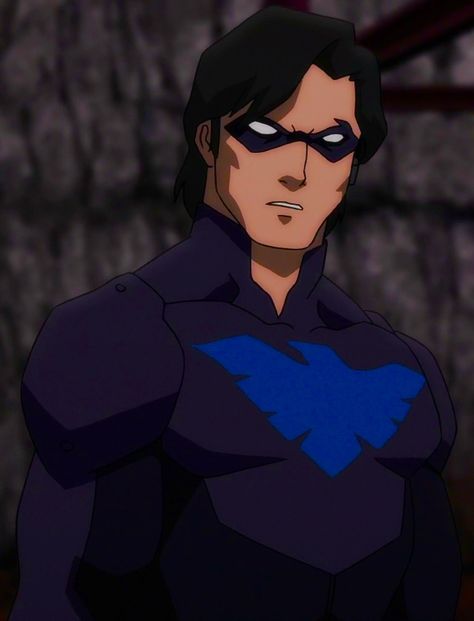 Dcamu Nightwing, Nightwing Dcamu, Nightwing Wallpaper Iphone, Nightwing Gif, Nightwing Teen Titans, Night Wing, Young Justice Robin, Nightwing And Starfire, Talia Al Ghul