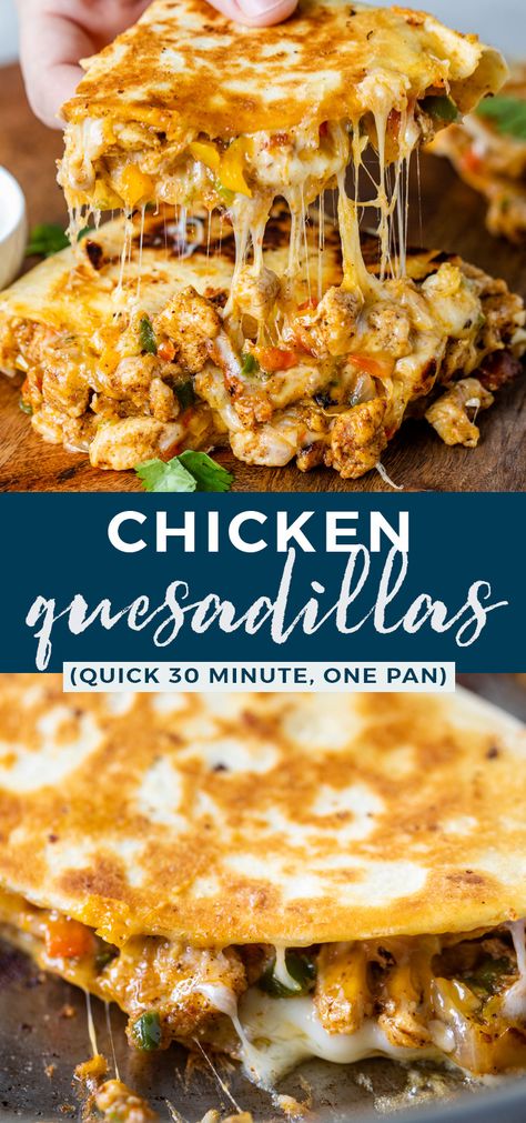 Easy Quesadillas Recipe, Quesadillas Recipes Chicken, Chicken Quesadillas On Blackstone, How To Cook Chicken For Quesadillas, Quesadilla Recipes Mexican, Yummy Quesadilla Recipes, The Best Chicken Quesadillas Recipe, Chicken Quesadillas On Blackstone Griddle, Chicken Quesadilla Recipes Easy