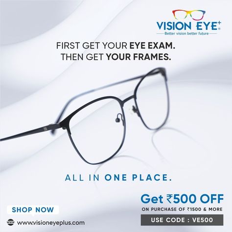 Eyewear Advertising, Optician Marketing, Vision Eye, Eye Exam, Better Future, Pink Eyes, Eyewear Fashion, Eye Care, Spectacles