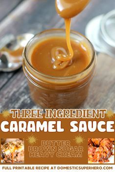 Drizzle Caramel Sauce, Carmel Cheesecake Sauce, Liquid Caramel Sauce, Easy Home Made Carmel Sauce, Easy Caramel Sauce For Apples, How To Make Caramel Sauce Easy, Carmel Sauce Using Evaporated Milk, Carmel Drizzle Sauce, Carmel Sauce Cinnamon Rolls