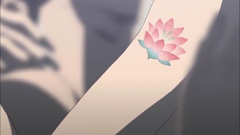 ❤︎nana❤︎ Nana Lotus Tattoo, Nana Osaki Tattoo, Lotus Tattoo Shoulder, Nana Tattoo, Broken Rose, Anime Prints, Astrology Tattoo, Nana Osaki, Tattoos For Black Skin