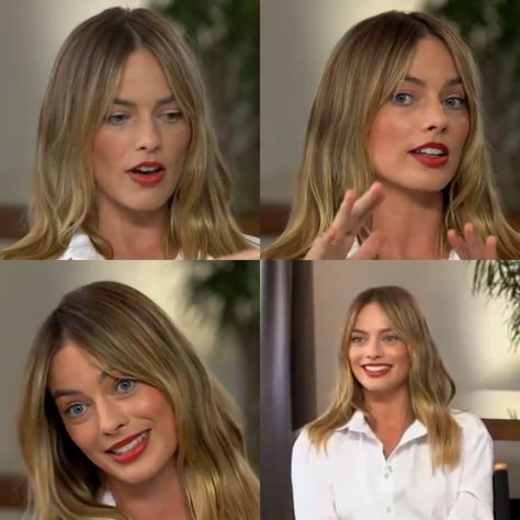 Margot Robbie style outfit outfits looks street style red carpet events it girl aesthetic beauty pretty beautiful makeup hair hairstyle inspo celebrity actress icon icons pfp Babylon  Hollywood Margot Robbie Hair Curtain Bangs, Margot Robbie Fringe, Margot Robbie Bangs, Celebrities Airport, Margot Robbie Hair, Lovely Hairstyles, Margot Robbie Style, Comfort Person, Hair Appointment