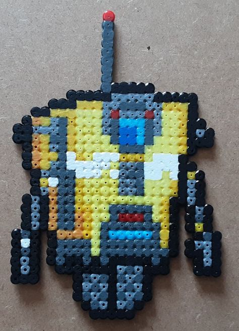 Original design from Etsy. Bead Creations, Borderlands, Perler Bead, Perler Beads, Bead Art, Original Design, Original Designs, Cross Stitch, Beads