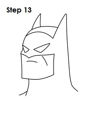 Como desenhar Batman Batman Drawing Step By Step, Batman Mask Drawing, How To Draw Batman Step By Step, Drawings For Boys, Batman Drawing Easy, How To Draw Batman, Drawing Batman, Batman Drawing, Batman Mask