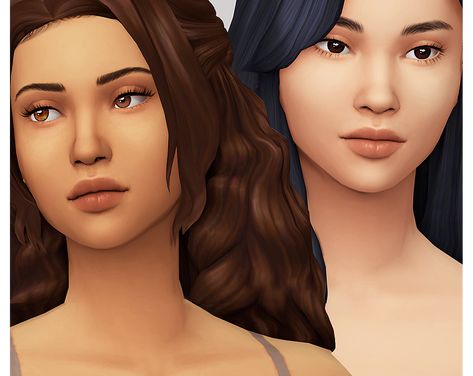 Maxis Match Face Details, Maxis Match Face, Sims 4 Cc Maxis, Sims 4 Cc Maxis Match, Mods Ts4, Cc Skin, Sims 4 Nails, Sims Stories, The Sims 4 Skin