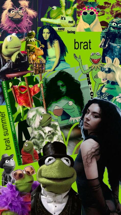 brat kermit // Muppet Collage Art

#brat #bratsummer #charlixcx #kermit #kermitcore #muppets #muppetmashup #slay Muppet Wallpaper, Cute Lockscreens, Fraggle Rock, The Muppets, Kermit The Frog, Phone Wallpaper Patterns, Art Wallpaper Iphone, Jim Henson, Charli Xcx