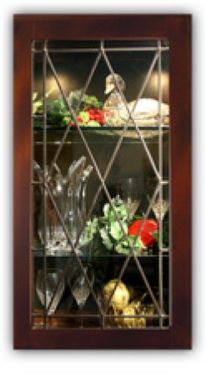 Leaded Glass Cabinets Leaded Glass Cabinets, Glass Kitchen Cabinets, Glass Cabinets, Kitchen 2024, Tudor Style, Glass Cabinet, Decorative Glass, Glass Kitchen, Leaded Glass