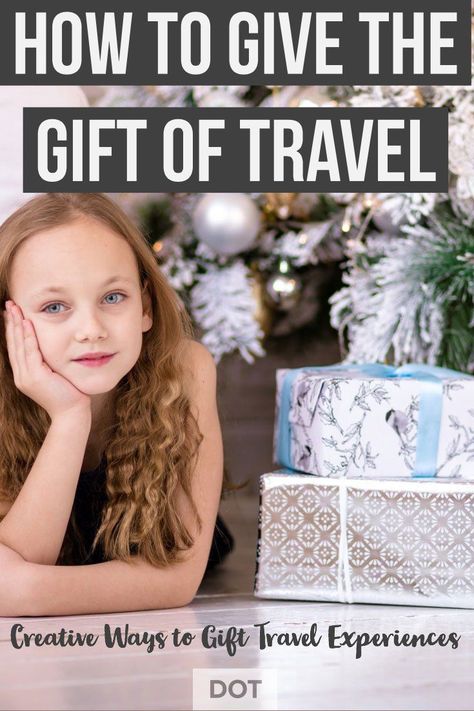 How to Give the Gift of Travel to your family this year. Creative ways to gift travel experiences. #familytravel #presents #gifts #Christmasgifts #experiences How To Gift A Vacation For Christmas, How To Give A Trip As A Christmas Gift, How To Gift A Trip For Christmas, Giving A Trip As A Gift Christmas, How To Wrap A Surprise Trip Gift Ideas, Gifting A Trip For Christmas, How To Wrap A Trip As A Gift, How To Gift A Trip, How To Present A Trip As A Gift