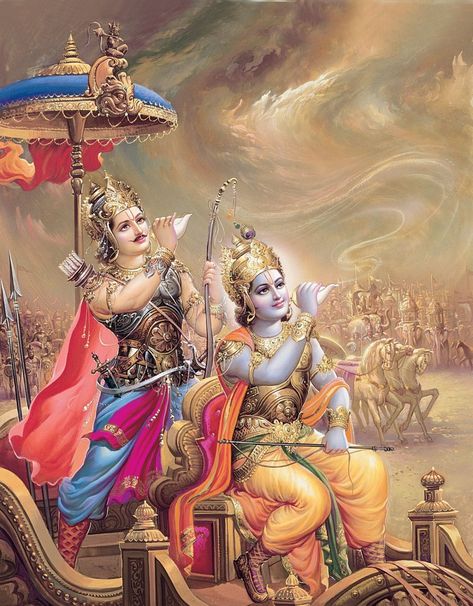 The Hidden Truths in the Bhagavad Gita Krishna And Arjuna, Krishna Arjuna, Book Of Wisdom, Hinduism History, The Bhagavad Gita, Hidden Truths, Shree Krishna Wallpapers, Indian Art Gallery, Shri Ram Photo