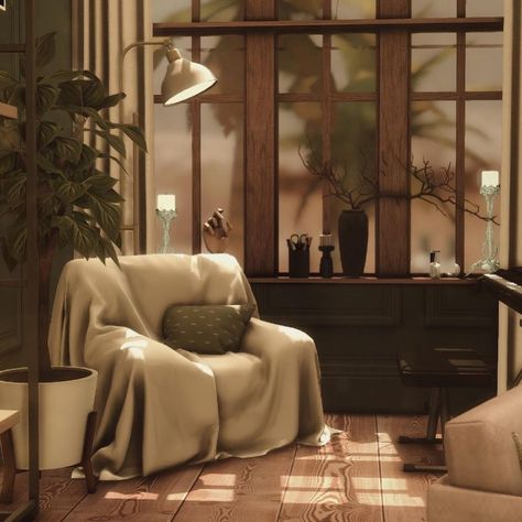 𝕂𝕒𝕥𝕖𝕝𝕪𝕟 on Instagram: “Cozy sunlights . . .. . . #sims4cc #simstagrammer #simsta #putainmerdebeautiful #thesims4building #sims4build #simsstory…” Sims 4 Cozy Furniture, Sims 4 Cozy Cc, Furniture Cc, Cosy Sofa, Cozy Furniture, Sims 4 Build, Cozy Fireplace, Sims 4 Houses, Ts4 Cc