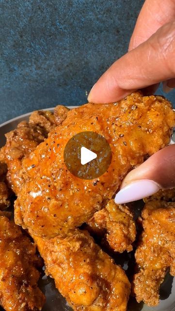 Jocelyn Delk Adams on Instagram: "Drums or Flats yall? 

Popeyes ain’t got nothing on my Honey Lemon Pepper Wings. Just sayin. 🍋🌶️🍗

FULL RECIPE BELOW!!! BOOKMARK this RECIPE to make later!!! SAVE Y’ALL! 

FULL Printable Recipe with DETAILED Instructions and Step By Step Images at DIRECT LINK IN BIO! Head straight there for all the details. 

These Crispy Lemon Pepper Wings are juicy chicken wings fried to golden brown perfection then tossed in a sweet, spicy and lemony honey glaze! 

FULL RECIPE below!

* For the Wings
* 4 tsp seasoned salt
* 1/2 tsp black pepper
* 1/4 tsp cayenne pepper
* 1 1/2 tsp lemon pepper
* 1/2 tsp garlic powder
* 1/2 tsp paprika
* 1 tbsp cornstarch
* 1 1/4 cup all purpose flour
* 3 large eggs
* 1 tsp hot sauce
* 2.5 lb party wings
* Vegetable oil for frying
For Crispy Lemon Pepper Wings, Chicken Wings Fried, Honey Lemon Pepper Wings, Wings Fried, Party Wings, Lemon Pepper Wings, Fried Chicken Wings, My Honey, Honey Glaze