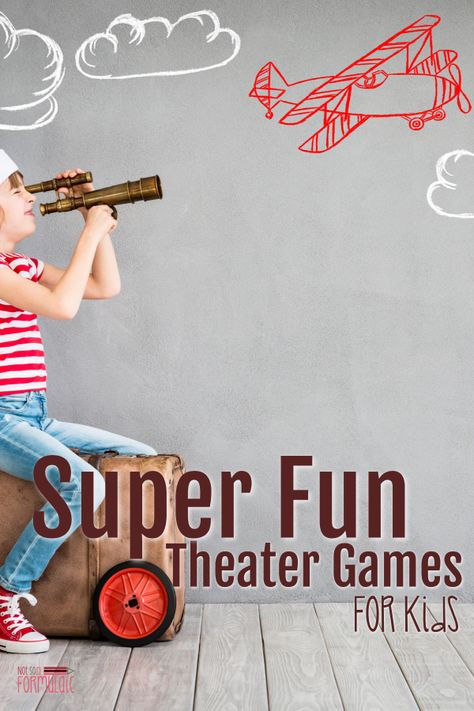 Acting Games For Kids, Drama Games For Kids, Theater Games, Acting Games, Drama For Kids, Theatre Games, Drama Activities, Teaching Theatre, Teaching Drama