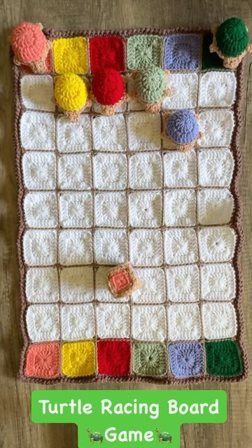 Crochet Turtle Game, Crochet Memory Game Free Pattern, Crochet Games Patterns Free, Game Crochet, Turtle Games, Crochet Game, Handbags Patterns, Cute Diy Projects, Crochet Toys Free