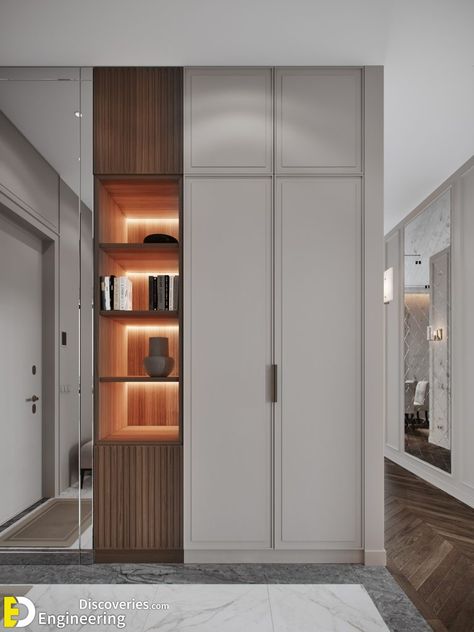 Amazing Interior Design Wall Niche Ideas - Engineering Discoveries Bedroom Wall Niche, Wall Niche Ideas, Niche Wall, Amazing Interior Design, Interior Design Wall, Niche Ideas, Wardrobe Door Designs, Bedroom Cupboard Designs, Wall Niche