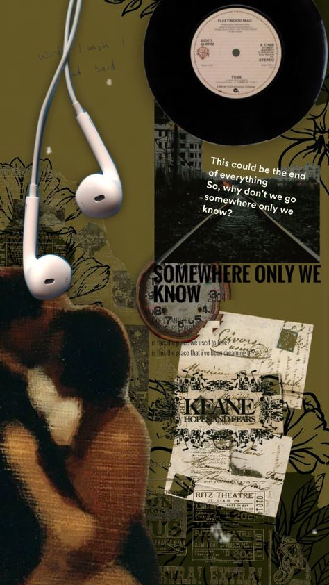 #keane #favoritesong #nostalgic Somewhere Only We Know Aesthetic, Somewhere Only We Know, Floral Wallpaper Phone, Favorite Son, Fleetwood Mac, Floral Wallpaper, Connect With People, Your Aesthetic, Creative Energy