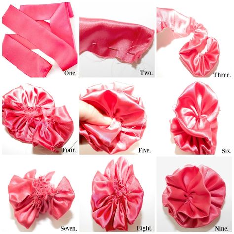 DIY Fabric Wrist Corsage that uses craft foam as a backing for the flowers Fabric Corsage Diy, Fabric Corsage, Make A Corsage, Diy Wrist Corsage, Flower Wrist Corsage, Diy Corsage, Making Fabric Flowers, Crafts Sewing Projects, Craft Foam