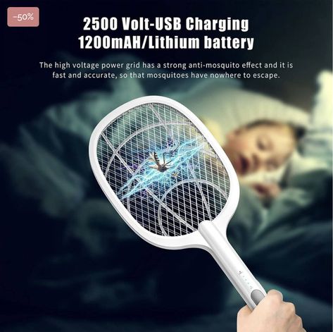 The ultimate solution to your mosquito problems Combining functionality with safety, this innovative device ensures a peaceful night’s sleep free from pesky mosquitoes. Perfect for use in homes, this mosquito killer lamp is equipped with advanced features that make it a must-have for every household. Key Features High-Efficiency Capture: Utilizes six UV lights with a wavelength range of 360-400 nm, proven to attract and trap mosquitoes effectively. Powerful Electric Grid: Boasts a 3000V wo... Mosquito Zapper, Peaceful Night, Fly Swatter, Mosquito Killer Lamp, Bug Zapper, Mosquito Killer, Anti Mosquito, Flying Insects, Insect Control