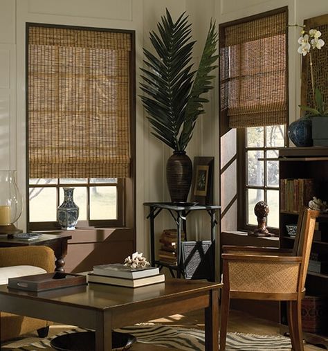 Cordless Woven Wood Shades, Woven Wood Shades, Bamboo Blinds, Bamboo Shades, Woven Wood, Wood Blinds, Interior Paint Colors, Wood Shades, Bedroom Paint