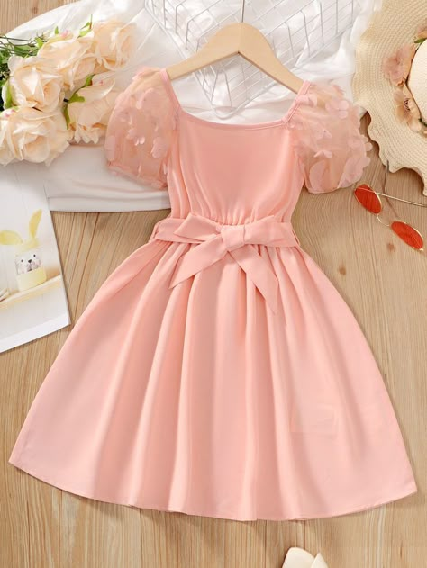 #newdressdesign#girlsdress#girlsdressdesign Shein Kids, Vestidos Color Rosa, Girls Pink Dress, Cute Dress Outfits, Dress Design Sketches, Dress The Population, African Dresses For Women, Toddler Girl Dresses, Modern Dress