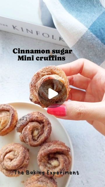 Jean Yap on Instagram: "Cinnamon sugar mini cruffins

I had a hard time choosing which filling to use as I plan on making them in so many different flavours! These were so yummy and bite size snacks are always my favourite 🫶

#cinnamonsugar #cruffin #minidesserts" Mini Cruffins, Bite Size Snacks, So Yummy, Cinnamon Sugar, Mini Desserts, Hard Time, Bite Size, My Favourite, Cinnamon