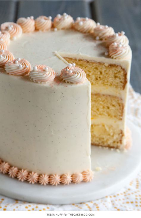 Orange Creamsicle Cake | The Cake Blog Orange Creamsicle Cake, Creamsicle Cake, Cake Blog, Half Baked, Orange Creamsicle, Fashion Cakes, Orange Cake, Cake Flavors, White Cake