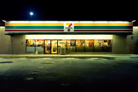 convenient store - harlan erskine Liminal Space, Long Road Trip, Night Photos, Gas Station, Marbella, Night Time, Small Towns, At Night, Convenience Store