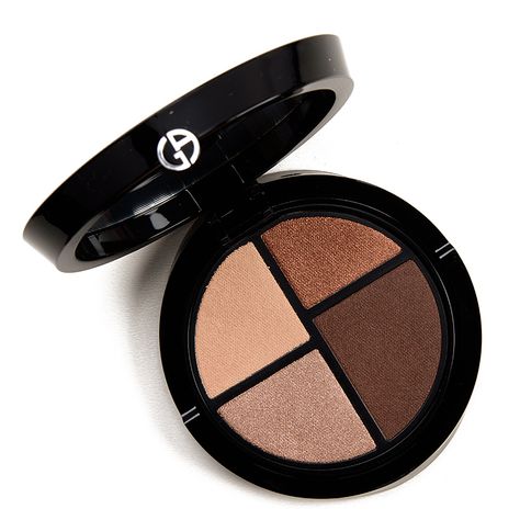 Giorgio Armani Avant-Premiere (02) Eye Quattro Eyeshadow Palette Review & Swatches Makeup Tools Products, Makeup For Teens, Lipstick Swatches, Eye Palette, Fenty Beauty, Blush Makeup, Beauty Box, Makeup Skin Care, Makeup Tools