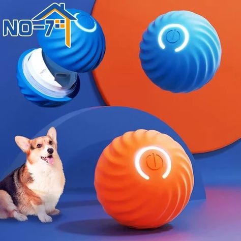 Just found this amazing item on AliExpress. Check it out! $7.20 50％ Off | Smart Dog Toy Ball Electronic Interactive Pet Toy Moving Ball Automatic Jump Roll Ball for Puppy Birthday Gift Dog Cat Product Smart Dog Toys, Dog Entertainment, Dog Toy Ball, Puppy Birthday, Smart Dog, Pet Training, Pet Puppy, Canine Companions, Dog Supplies