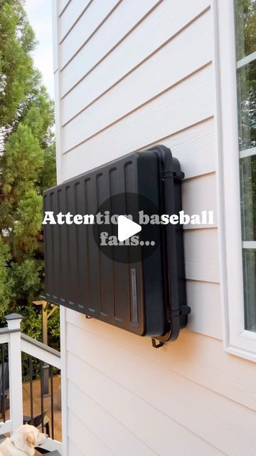 AnnMarie Christiano & Anne Zirkle | Simply2Moms on Instagram: "Get ready for some backyard baseball this season with a new outdoor TV! No need to be cooped up inside when you want to catch your favorite team play. Hang a regular affordable smart TV in this awesome weatherproof cover and get outside! 

I’ve had this cover and an inexpensive tv hanging out on our deck for almost 4 years with no issues! Comment LINK to get it to your inbox. Be sure to follow us first so you get the link. ☀️📺 AnnMarie

#outdoortv #backyardgoals #outdoorlivingspace #outdoorlivingroom #deckdesign #amazonfinds #tvcover" Covered Deck Tv Ideas, Tv Swivel, Outdoor Tv Cover, Deck Tv Ideas, Outdoor Covered Patio With Tv, Outdoor Tv Ideas, Waterproof Outdoor Tv Cover, Outdoor Tv Ceiling Mount, Outdoor Tv Cabinets Weatherproof