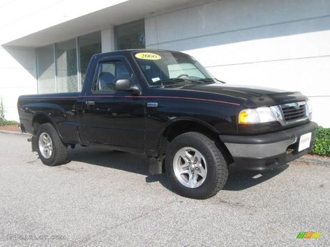 Black Mazda, Mazda B2500, Regular Cab, Gray Interior, Car Colors, Black Exterior, Photo Archive, Exterior Colors, House Colors