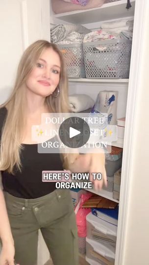 4.1K views · 151 reactions | Dollar Tree ✨LINEN CLOSET✨ organization ideas!  👉🏻 Which idea was your favorite! 🤩📸👇🏻 SHOPPING list 🛒 Dollar T | Nyah Jacobs Dollar Tree Closet Organization, Linen Closet Organization Ideas, Closet Organization Ideas, Class Organization, Store Hacks, Dollar Store Hacks, Linen Closet Organization, Linen Closet, 1k Views