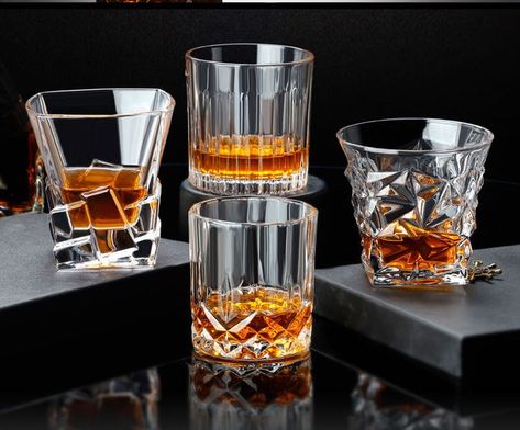 Healthy Wine, Whiskey Cups, Dinner Box, Manly Stuff, Whiskey Set, Whisky Glass, Glass Bar, Wine Set, Beer Glass