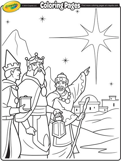 Nativity Coloring Pages, Desenho Tom E Jerry, Jesus Coloring Pages, The Three Wise Men, Crayola Coloring Pages, Christian Crafts, Bible Coloring Pages, Church Crafts, Three Wise Men