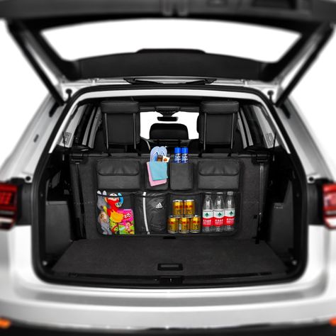 Car Trunk Organizer, Car Storage Bag, Trunk Organizer, Backseat Car Organizer, Cool Car Accessories, Car Seat Organizer, Car Organization, Car Trunk Organization, Car Essentials