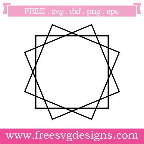 Frame Svg Free, Cricut Cardstock Picture Frame, Square Svg Frame Free, Picture Frame Svg, Svg Mandala Free Cricut, Graphic Design Photo, Abby Cadabby, Christmas Nativity Set, Free Svg Files For Cricut