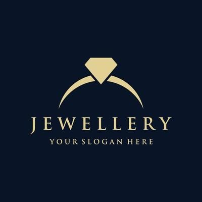 Jewelry ring abstract logo template design with luxury diamonds or gems.Isolated on black and white background.Logo can be for jewelry brands and signs. 18848616 Vector Art at Vecteezy Logo Jewelry Design Ideas, Ring Logo, Jewelry Logo Design, Graphic Design Quotes, Logo Jewelry, Diamond Logo, Jewelry Logo, Bling Ring, Jewelry Brands