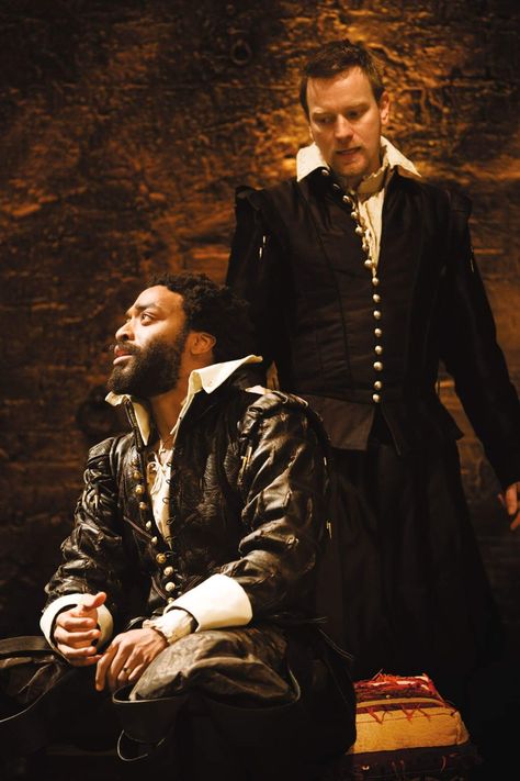 Chiwetel Ojiofor and Ewan McGregor : Othello at The Donmar Warehouse Iago Othello, Othello Art, Othello Shakespeare, Chiwetel Ejiofor, Solomon Kane, London In December, Shakespeare Theatre, Kelly Reilly, Musical Theatre Broadway