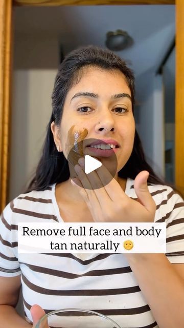 Anu's Luxe Picks on Instagram: "Effective tan removal home remedy ✨ The roasted turmeric and honey face pack works wonders for tan removal and fading dark spots. Ingredients  Turmeric  Gram flour  Honey  Curd  . . Follow @anubeauty.tips for more ❤️ . . #suntan #suntanned #suntanned #suntanremoval #tan #tanned #tanning #tannedskin #tanningtime #tannedgirl #tannedbody #suntana #suntanning☀️ #suntans #suntanlotion #trending #viralreels #reels #reelsinstagram #reelitfeelit   Disclaimer : These videos are intended for informational purposes only. All information I provide on this Account  with these videos should not be considered as a substitute for prescription suggested by beauty, diet and health care professionals. Viewers are subjected to use these information at their own risk. This accou Face Tan Removal Home Remedies, Detanning Skin Home Remedies, Suntan Removal Remedies, Detanning Skin, Tan Removal Home Remedies, Tan Removal Face Pack, Remove Tan From Face, Home Remedies For Face, Sun Tan Removal