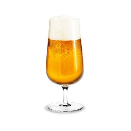 Bouquet Beer glass #Holmegaard www.holmegaard.com Beer Glassware, Fancy Dinner Party, Cocktail Glassware, Wine Connoisseur, Wine Desserts, Glassware Collection, Cold Beer, The Beer, Beer Glass