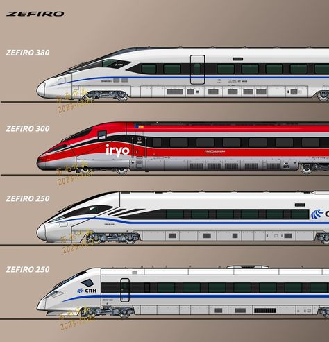 🇨🇦🇩🇪🇮🇹🇨🇳The @alstom (ex-Bombardier) ZEFIRO family. Being one of the most famous high-speed rolling stock family today, the ZEFIRO… | Instagram High Speed Train, Cartoon Tutorial, Train Wallpaper, Train Illustration, Train Projects, Rail Train, Future Transportation, High Speed Rail, Qingdao China