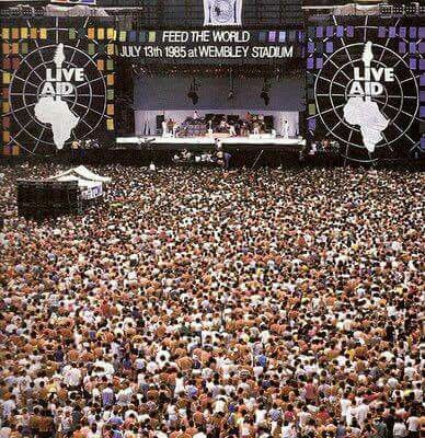 Live Aid (80s) Ella Enchanted, Music Documentaries, Live Aid, Concert Stage, Wembley Stadium, Queen Band, Bohemian Rhapsody, Music Concert, Great Memories