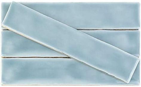 Newport Light Blue 2 in. x 10 in. Polished Ceramic Subway Wall Tile Sample - - AmazonSmile Cleaning Ceramic Tiles, Affordable Tile, Cleaning Tile Floors, Polish Ceramics, Ceramic Subway Tile, Ivy Hill Tile, Kitchen Fireplace, Blue Ivy, Sea Inspired