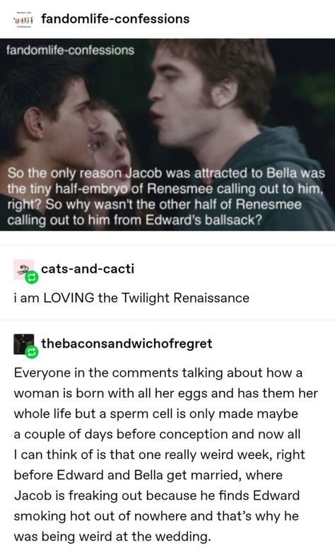 26 Times Tumblr Decided We Really Need To Talk About "Twilight" Again Funny Twilight Jokes, Funny Twilight, Twilight Memes Funny, Twilight Jokes, Harry Potter And Twilight Memes Funny, Beau Film, Twilight Wolf Pack Memes, Twilight Funny, Twilight Saga Memes Hilarious