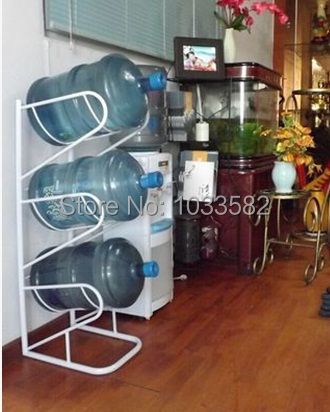 Hottest custom welcomed white painted reinforced metal shelves  storage rack 3 liter gallon water bottle rack-in Storage Holders & Racks from Home & Garden on Aliexpress.com | Alibaba Group Welding Design, Backyard Hammock, Brown Kitchen Cabinets, Water Bottle Storage, Gallon Water Bottle, Shelves Storage, Table Decor Living Room, Dark Kitchen Cabinets, Bottle Rack