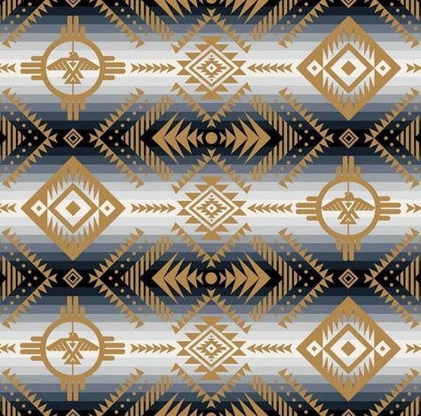 Harley Davidson Fabric, Pendleton Pattern, Southwestern Quilts, Native Quotes, Trunk Ideas, Native American Quilt, American Wallpaper, Aztec Fabric, Navajo Art