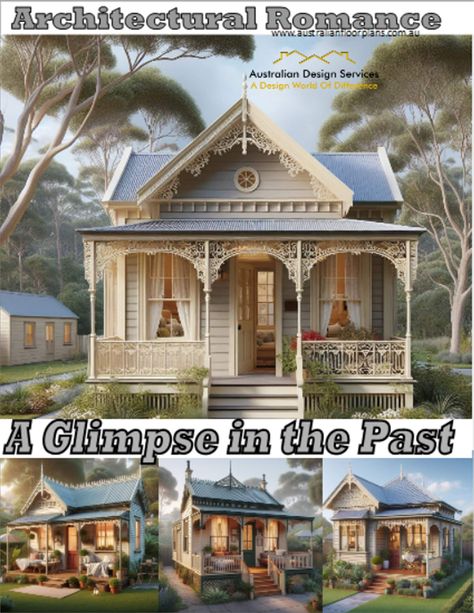 Victorian Tiny Homes House Plans, Victorian Tiny House Plans, Small Victorian Homes Floor Plans, Tiny Victorian House, Small Victorian House Plans, Turn Of The Century Homes, Small Victorian Home, Storybook Cottage House Plans, Small Victorian Homes