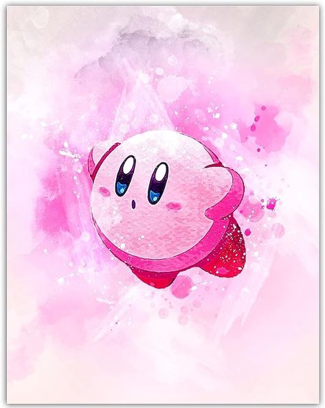 Amazon.com: Kirby Poster Wall Art,Watercolor Kirby Decor Wall Art,Super Smash Bros Kirbys Dreamland Poster,Kirby Merchandise For Walls Or Bedroom,Pink Kirbys Dream Land Gamer Poster For Game Room- 11x14 Unframed: Posters & Prints Kirby Poster, Gamer Poster, Bedroom Pink, Dream Land, Wall Art Watercolor, Super Smash Bros, Smash Bros, Art Watercolor, Decor Wall Art