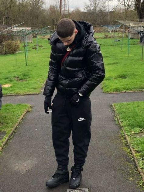 jackets and chavs Uk Drip Outfits Men, Uk Drip Outfits, Drip Outfits Men, Puffer Jacket Outfit Men, Drip Outfits, Uk Drip, Drip Fits, Puffer Jacket Outfit, Drippy Outfit